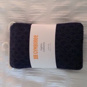 Gymboree girl navy tights